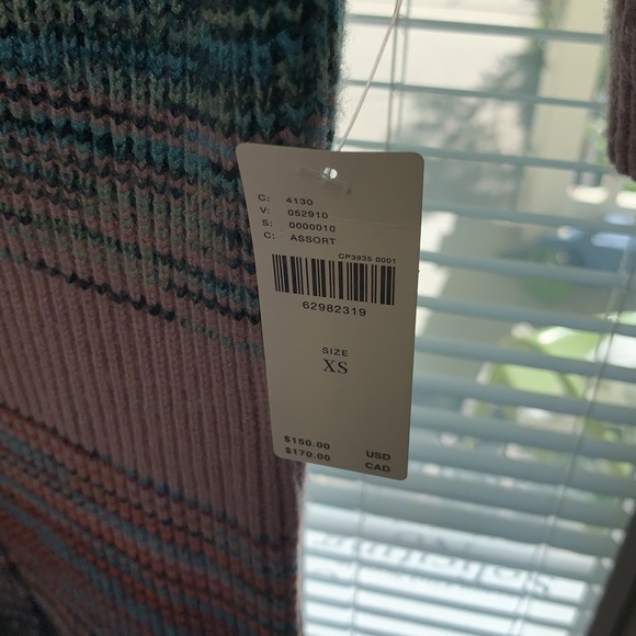 ANTHROPOLOGIE Striped Knit Midi Dress - Picture 5 of 7